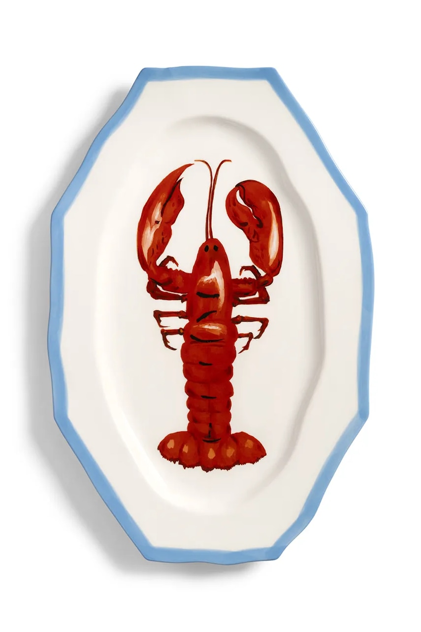 Talířek &k amsterdam sirene 41,5 x 27 x 2,5 cm