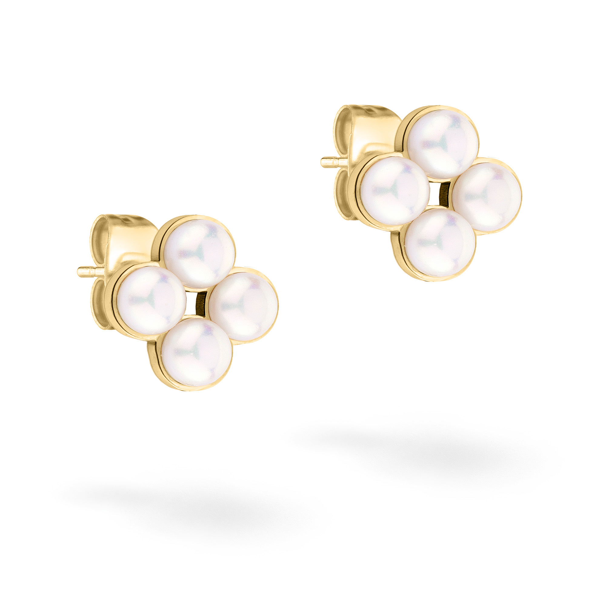 Tamaris Perličkové náušnice pecky Flower Pearl TJ-0518-E