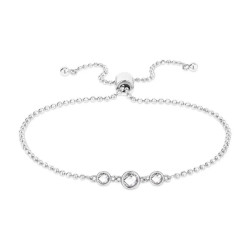 Tamaris Stříbrný náramek se zirkony Tiny Glimmer TJ-0606-B