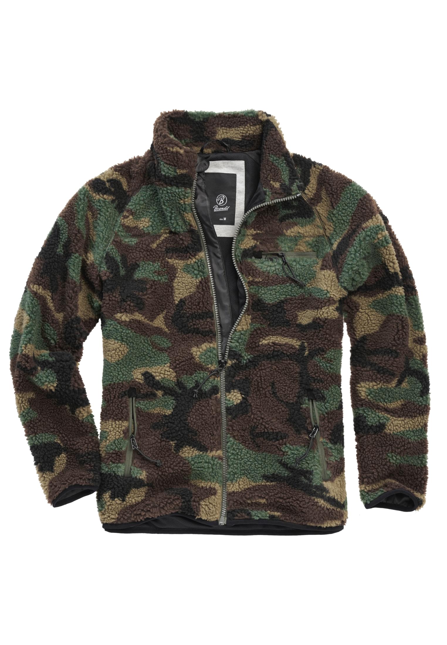 Teddyfleece bunda woodland