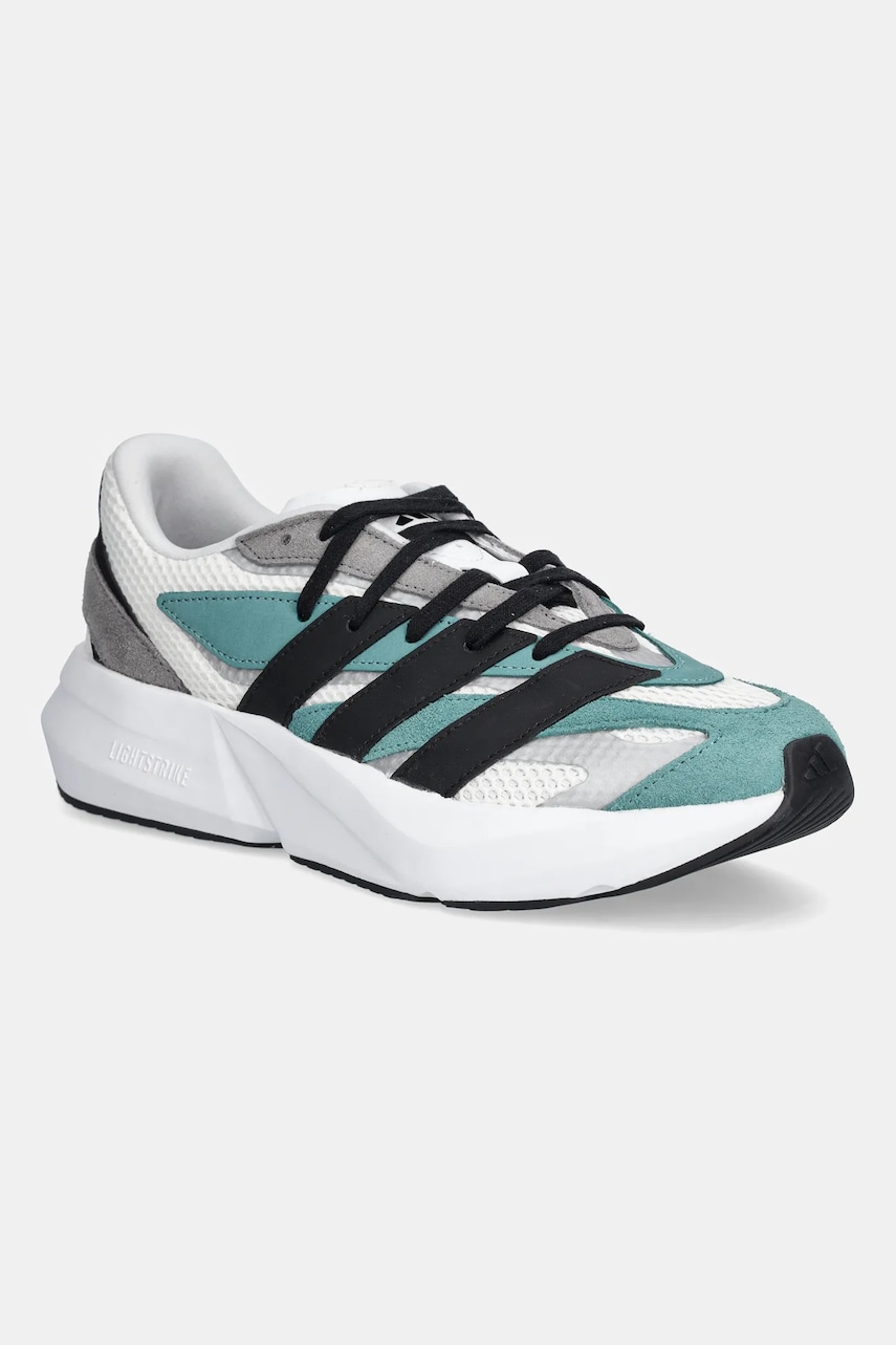 Tenisky adidas Lightblaze pánské, zelená barva, JR3462