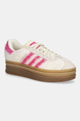 Tenisky adidas Originals Gazelle Bold dámské, béžová barva, JS3908
