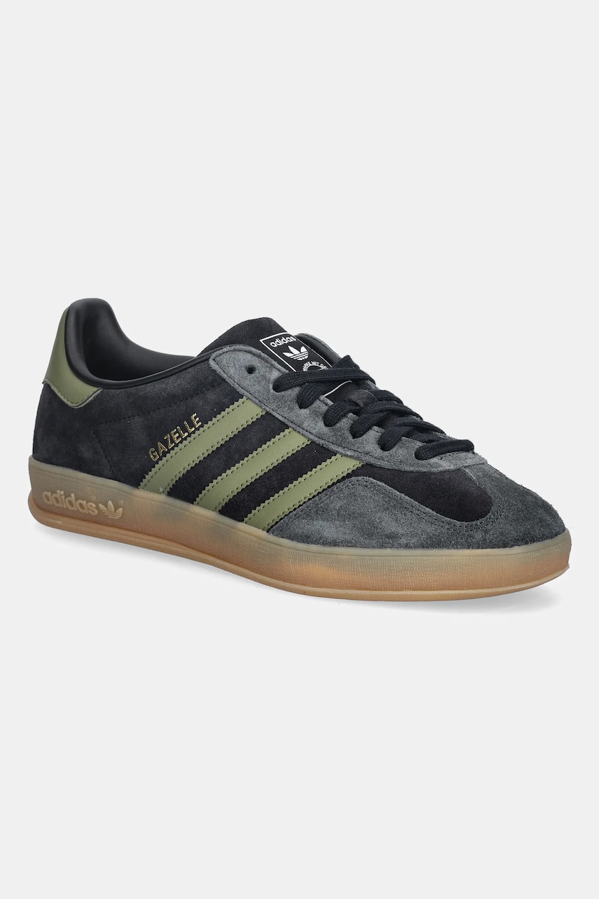 Tenisky adidas Originals Gazelle Indoor pánské, černá barva, JQ8399