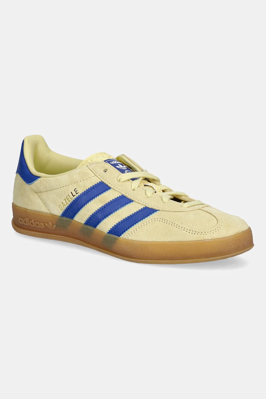 Tenisky adidas Originals Gazelle Indoor žlutá barva, JH5406