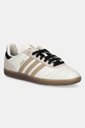 Tenisky adidas Originals Samba Jp dámské, béžová barva, JQ7824
