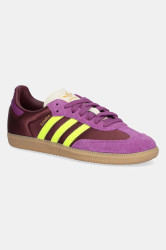 Tenisky adidas Originals Samba OG dámské, fialová barva, JS1316