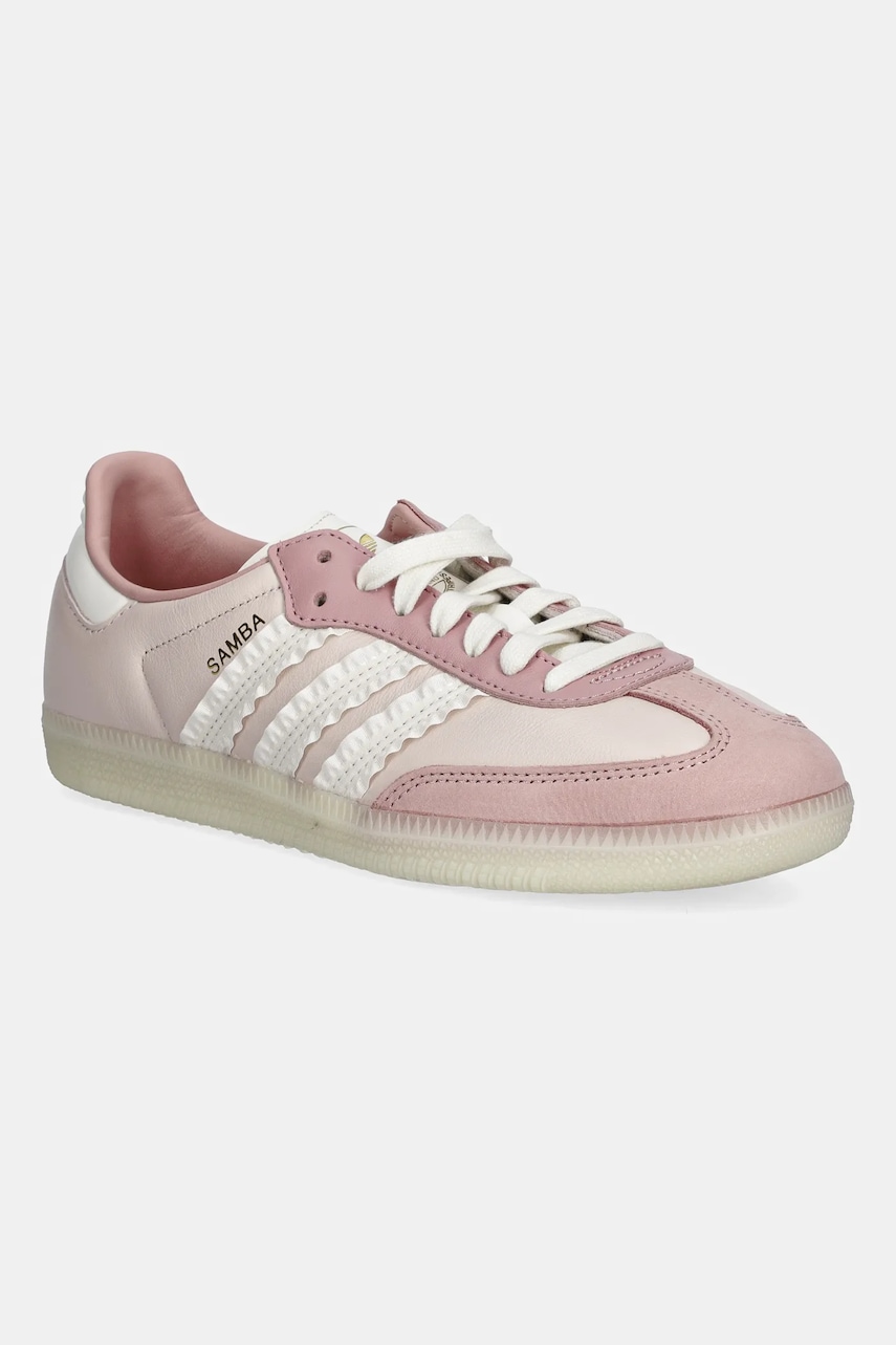 Tenisky adidas Originals Samba OG W dámské, růžová barva, JR8830