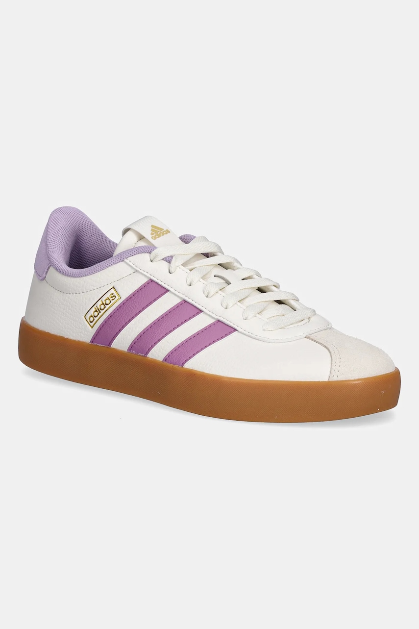 Tenisky adidas Vl Court 3.0 dámské, béžová barva, JR8661