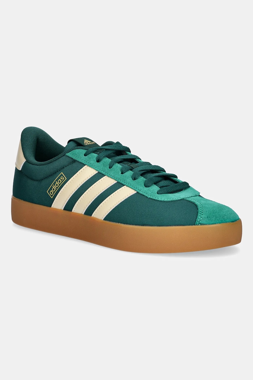 Tenisky adidas VL Court 3.0 pánské, zelená barva, JS2049