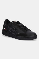 Tenisky Aeronautica Militare SNEAKERS pánské, černá barva, 252SC0306UCT03385