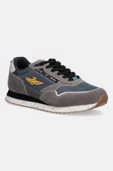 Tenisky Aeronautica Militare SNEAKERS pánské, šedá barva, 252SC0288UCT03545