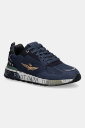 Tenisky Aeronautica Militare SNEAKERS pánské, tmavomodrá barva, 252SC0276UCT04249