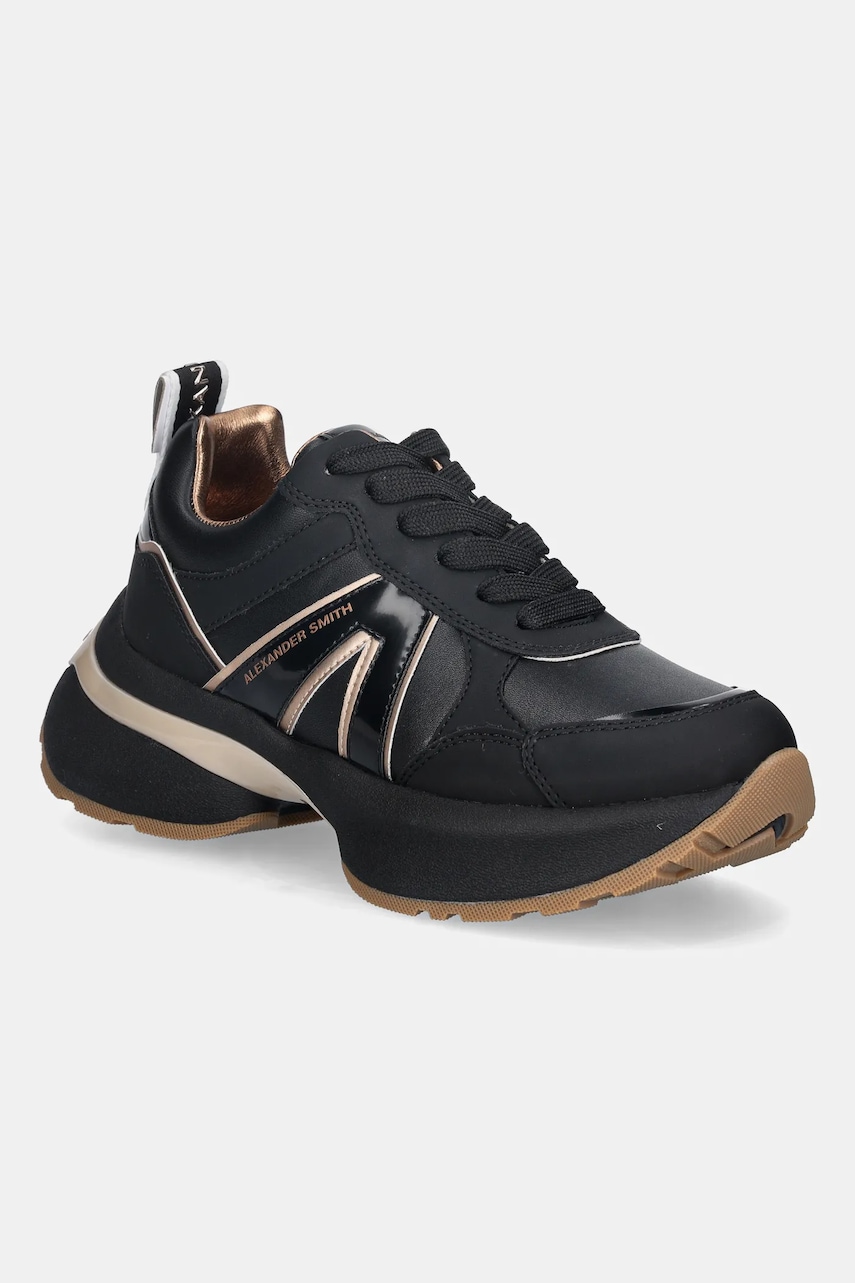 Tenisky Alexander Smith Victoria dámské, černá barva, ASBCVIW1144BCP