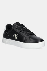 Tenisky Calvin Klein Jeans CLASSIC CUPSOLE MONO LTH WN dámské, černá barva, YW0YW01902