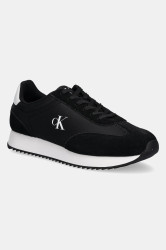 Tenisky Calvin Klein Jeans RETRO RUNNER LACE UP NY-SU pánské, černá barva, YM0YM01325