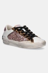 Tenisky Crime London DISTRESSED dámské, bílá barva, 25002AA8