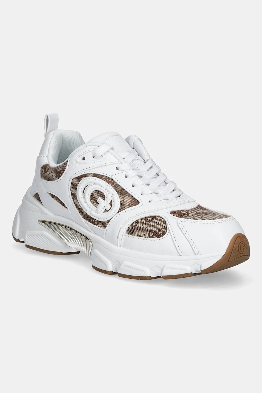 Tenisky Guess IBITHA2 dámské, bílá barva, FLFI2B ELE12