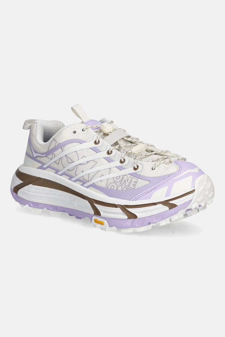 Tenisky Hoka Mafate Three2 Wordmark dámské, béžová barva, 1175490.D