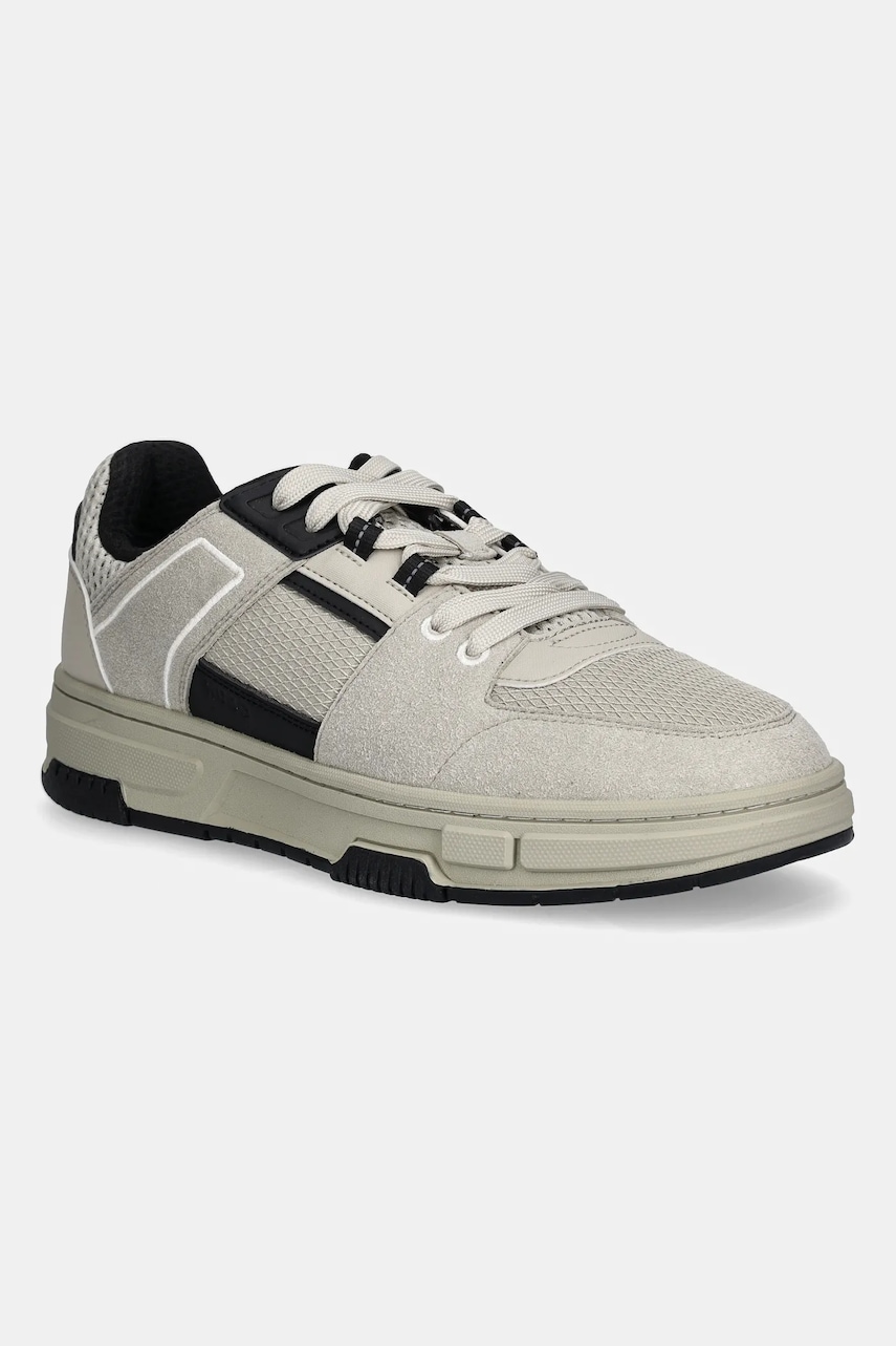 Tenisky HUGO Yarrow pánské, béžová barva, 50548526