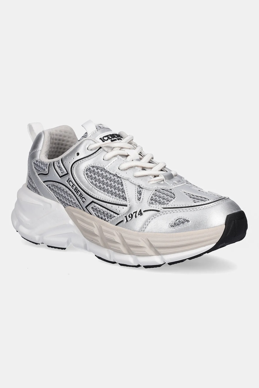 Tenisky Iceberg ICB-ONE dámské, stříbrná barva, ID21370P