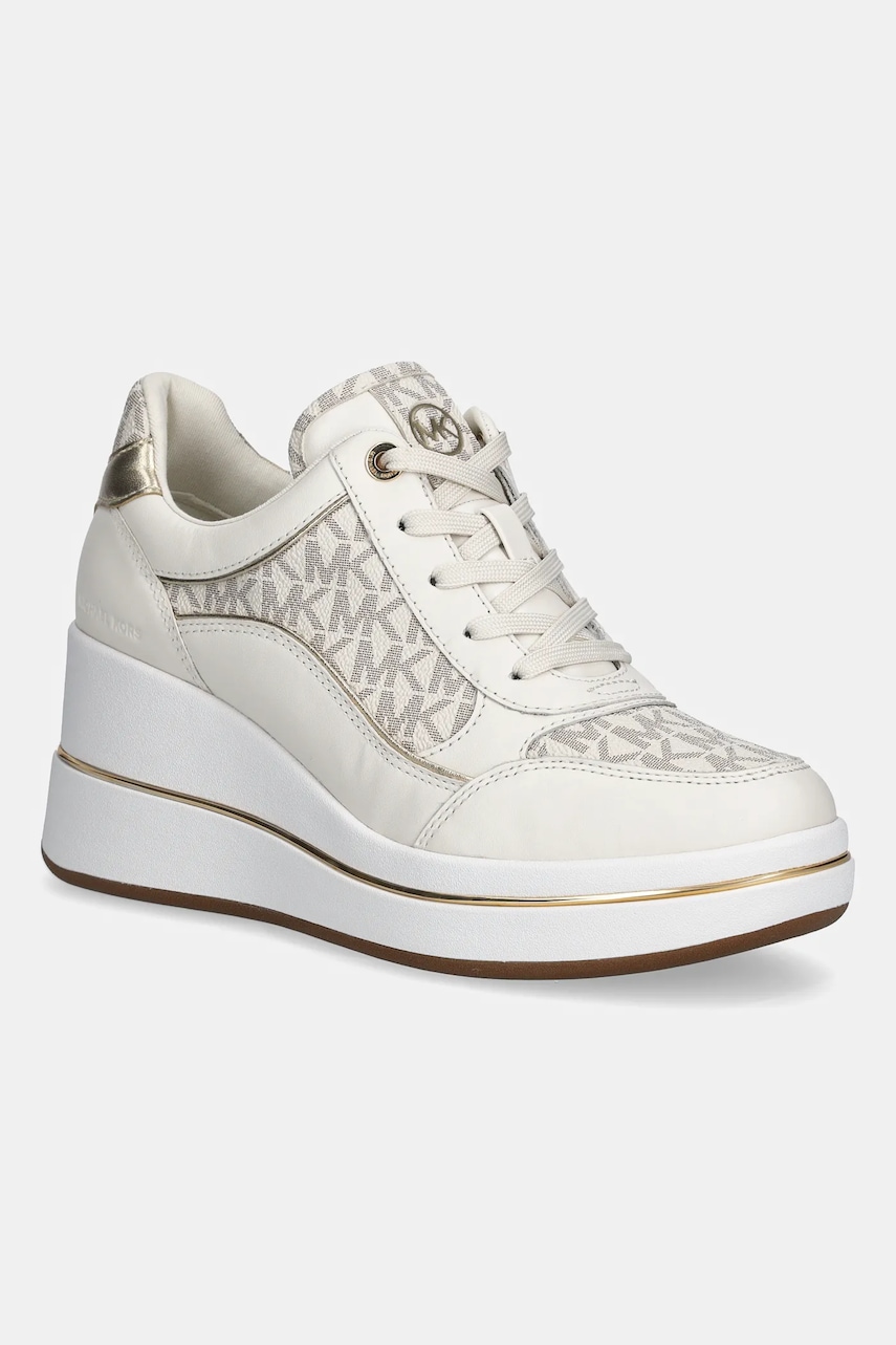 Tenisky MICHAEL Michael Kors Emmy Wedge Trainer