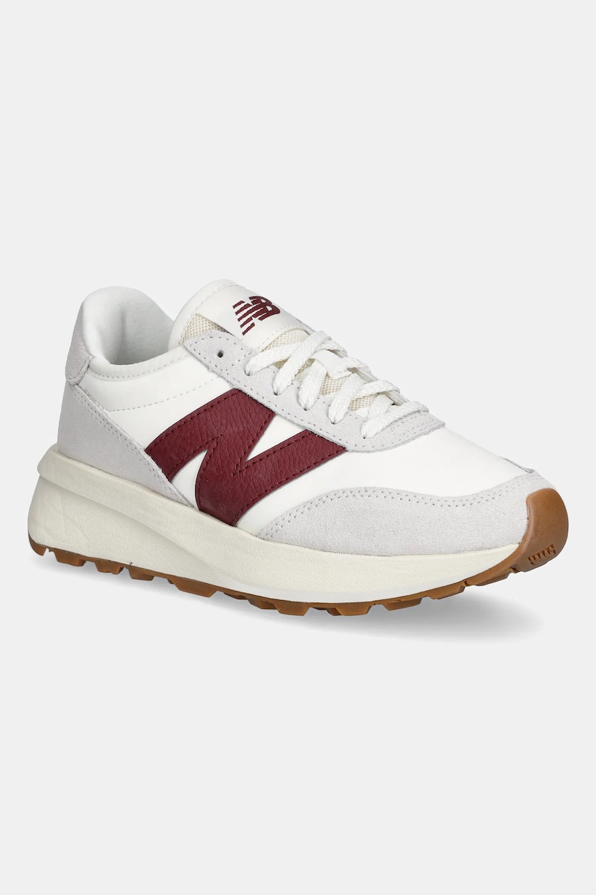 Tenisky New Balance 370 bílá barva, U370CB