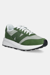 Tenisky New Balance 370 pánské, zelená barva, U370HA