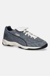 Tenisky Puma King Indoor Premium pánské, modrá barva, 404363
