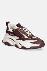 Tenisky Steve Madden Possession-E dámské, vínová barva, 11004652