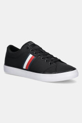 Tenisky Tommy Hilfiger TH HI VULC LOW CORE STRIPES MESH