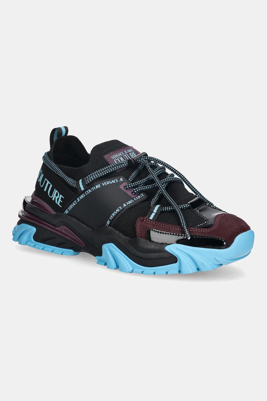 Tenisky Versace Jeans Couture pánské, černá barva, 79YA3SI3 ZSC88 M09