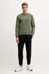 Tepláková souprava EA7 Emporio Armani pánská, zelená barva, PJVTZ.8NPV66