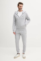 Tepláková souprava Lacoste pánská, šedá barva, WH2528T