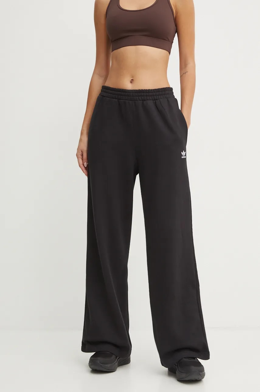 Tepláky adidas Originals Femme Galore Wideleg Fleece Pants