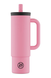Termohrnek 24bottles Straw 800ml Flamingo