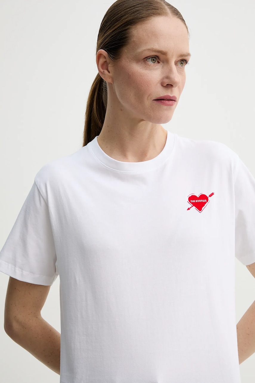 The Kooples  Bavlněné tričko