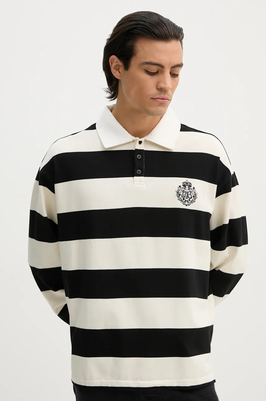 The Kooples  Bavlněné tričko s dlouhým rukávem
