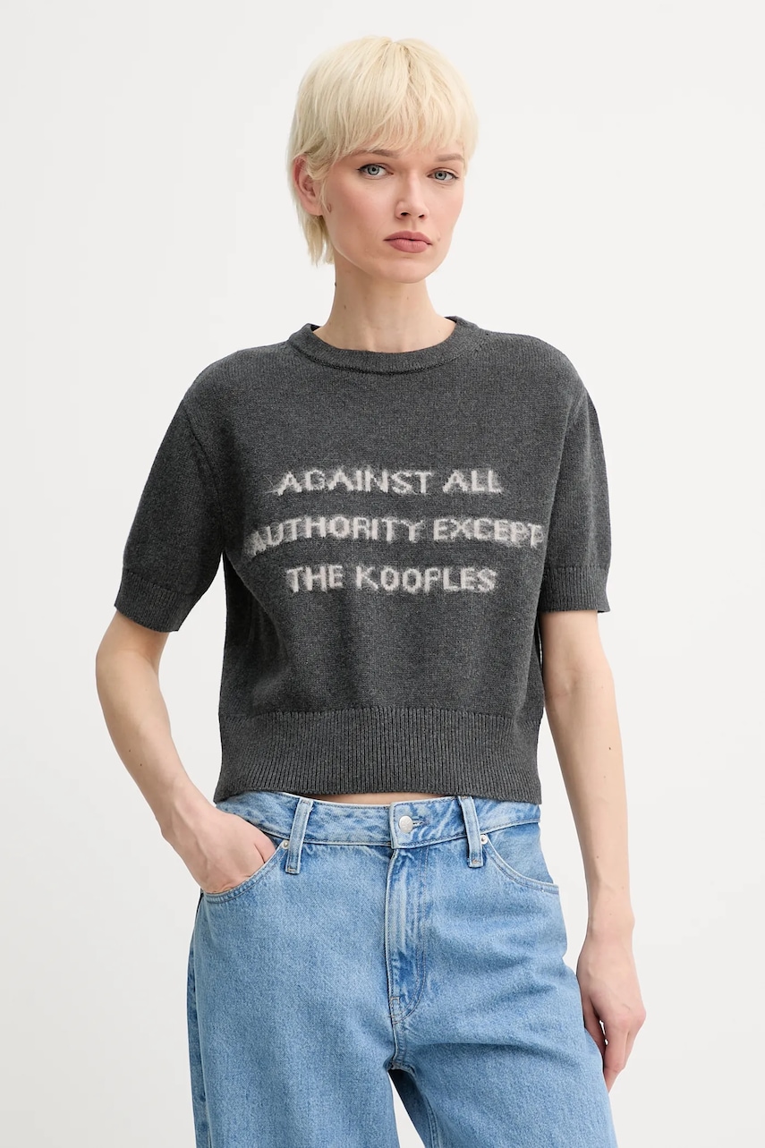 The Kooples  Svetr z vlněné směsi