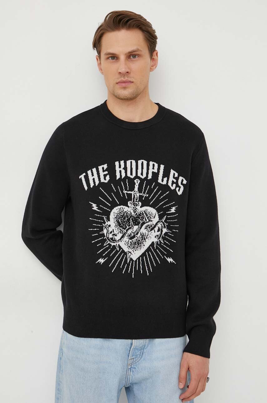 The Kooples  Svetr z vlněné směsi