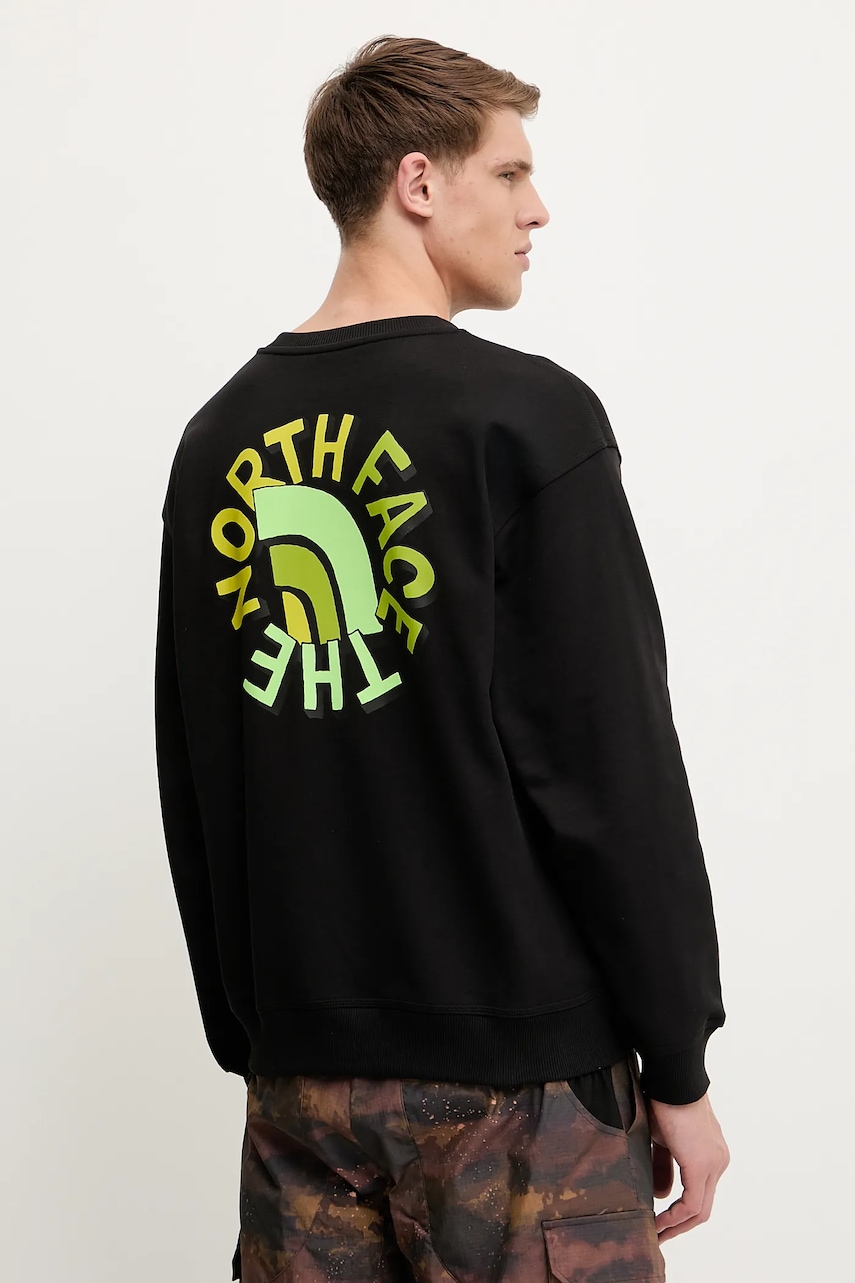 The North Face  Bavlněná mikina  Nuptse Oversized