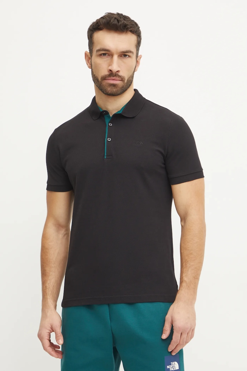 The North Face  Bavlněné polo tričko  Premium Slim