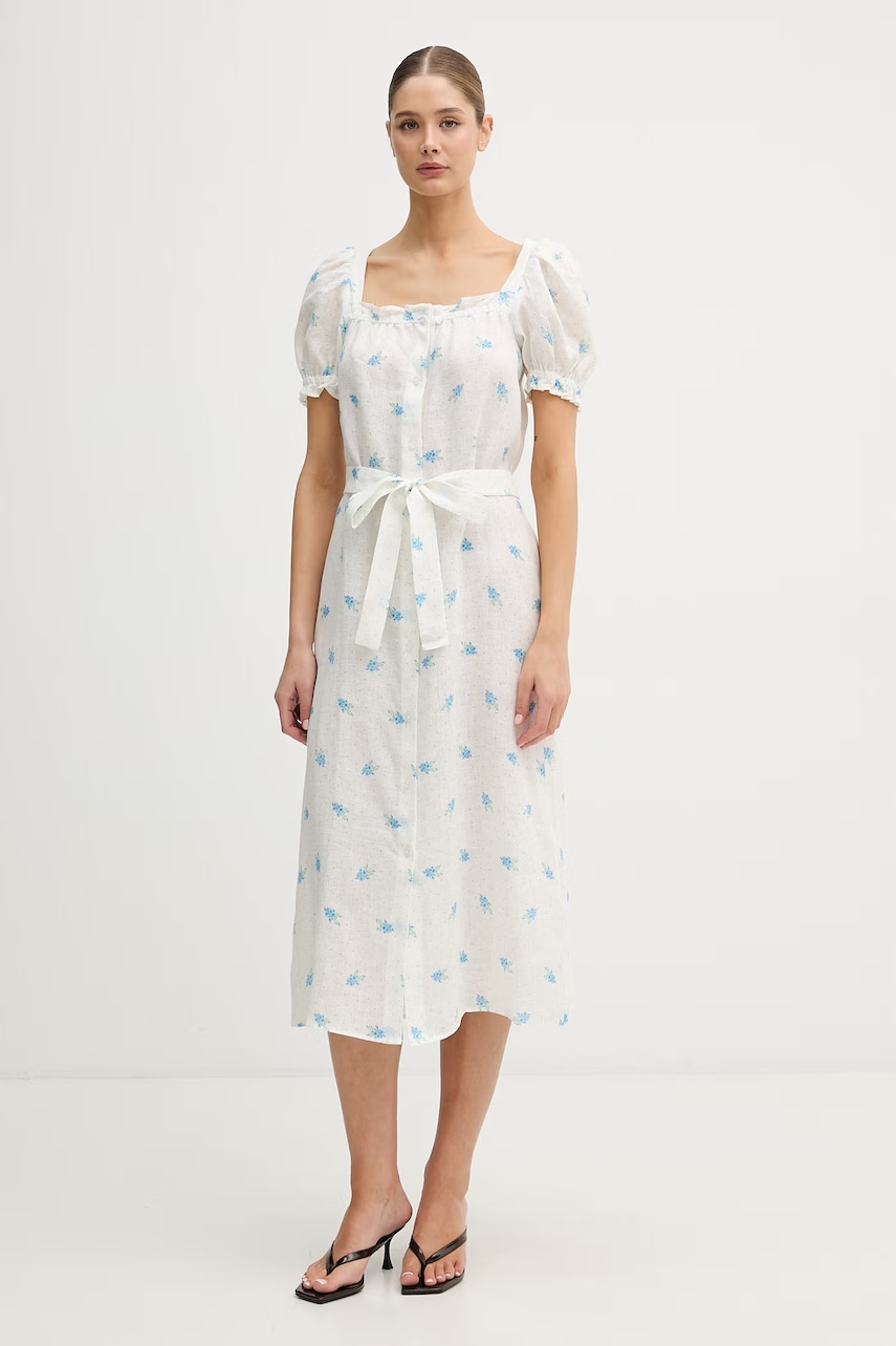 The Sleeper letní šaty lněné