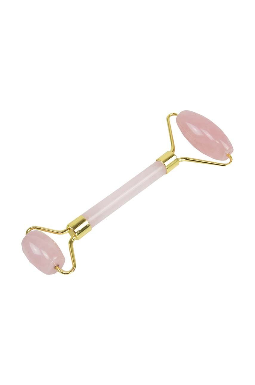 The Vintage Cosmetics Company  Masážní váleček na obličej  Rose Quartz