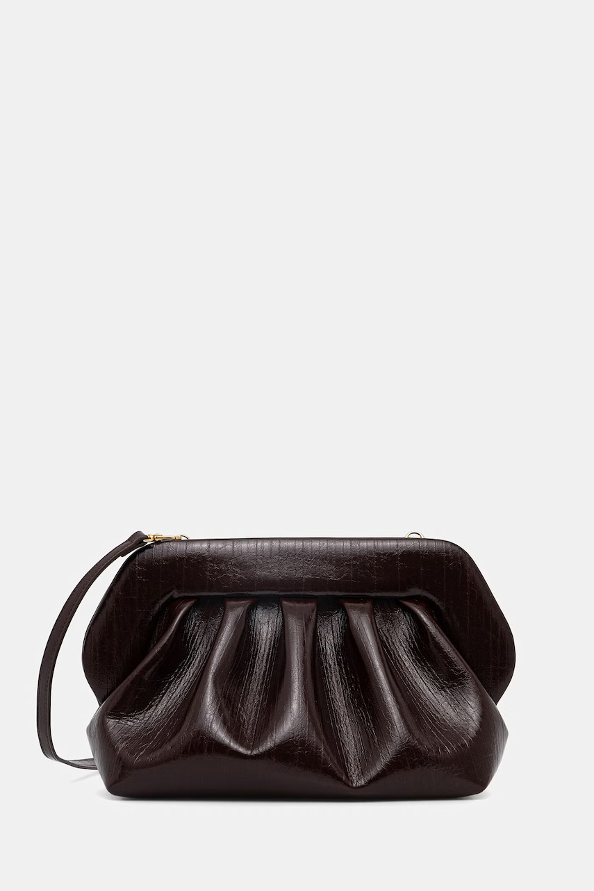 Themoire crossbody kabelka dámská z imitace kůže