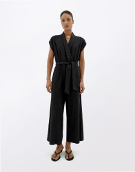 Thinking MU Black Malawi Jumpsuit BLACK XS