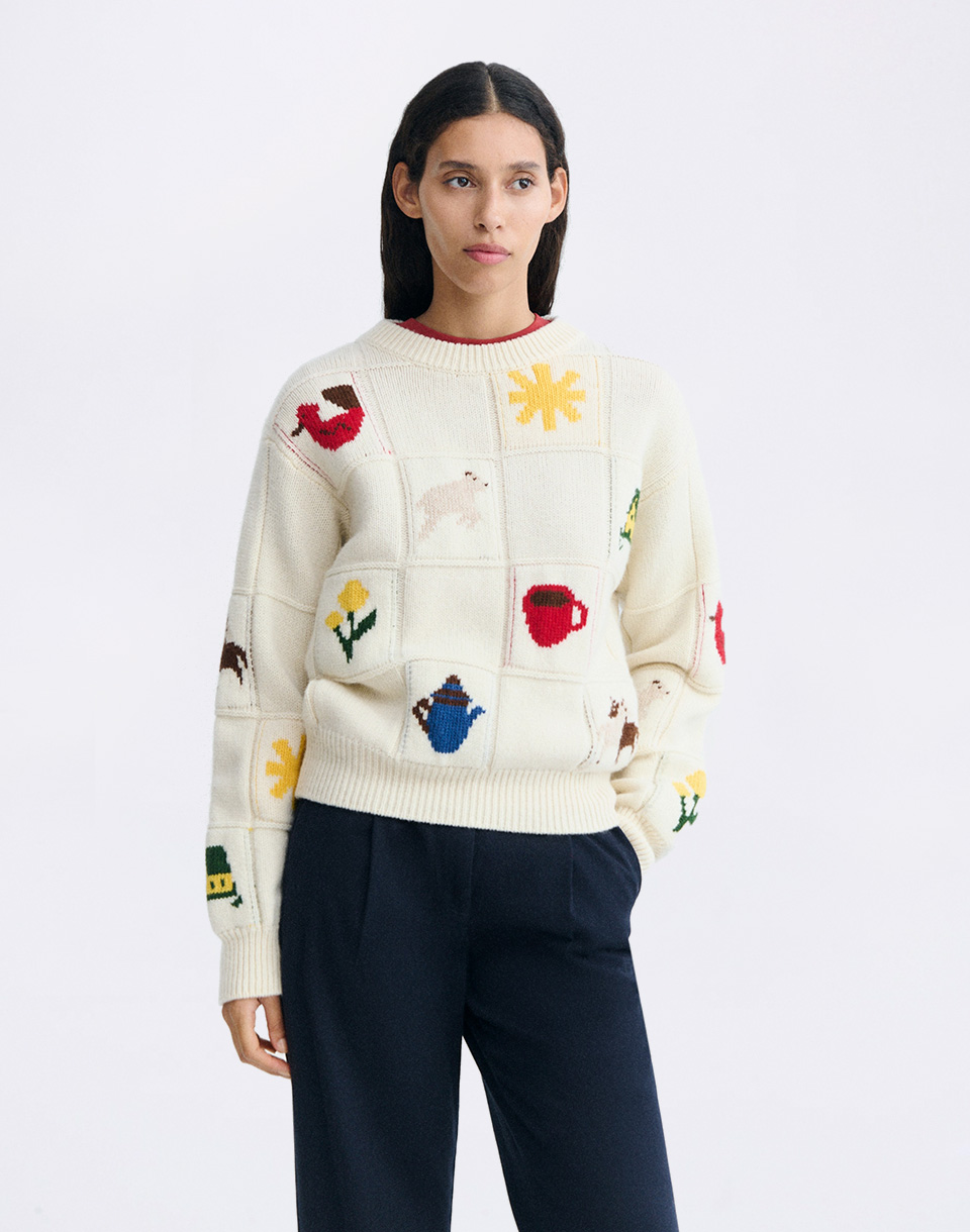 Thinking MU Masia Candela Knitted Sweater XS
