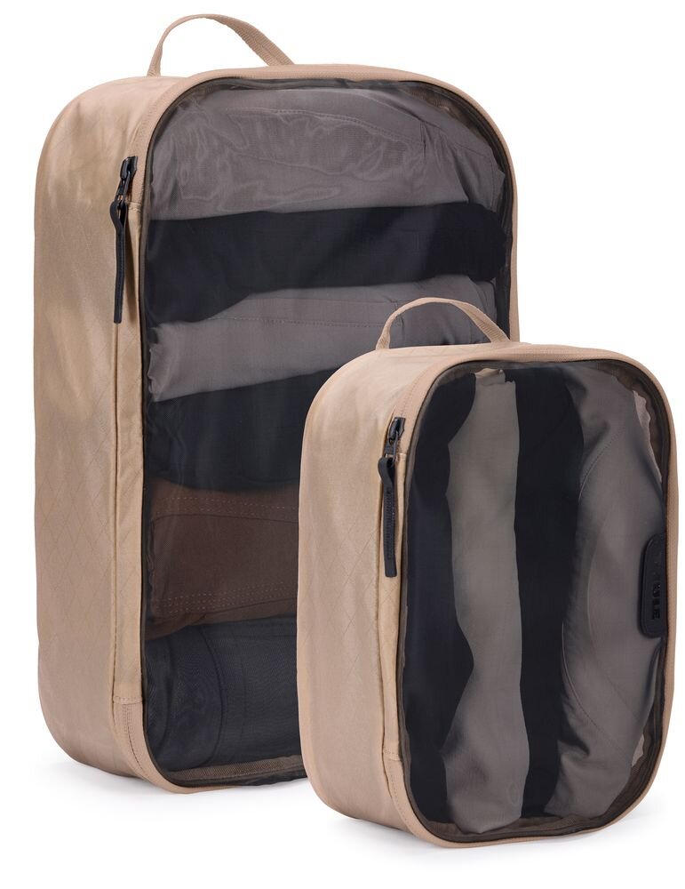 Thule sada 1 střední a 1 malý organizér Packing Cube TPCS204 | Béžová | Velikost One Size