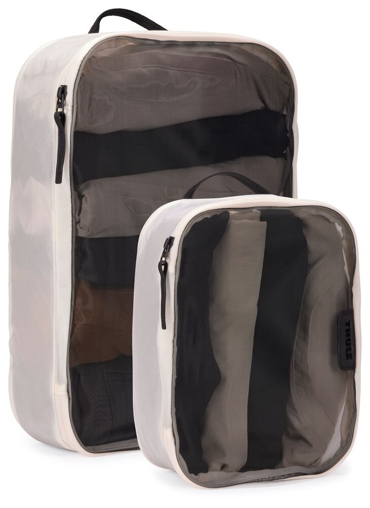 Thule sada 1 střední a 1 malý organizér Packing Cube TPCS204 | Bílá | Velikost One Size