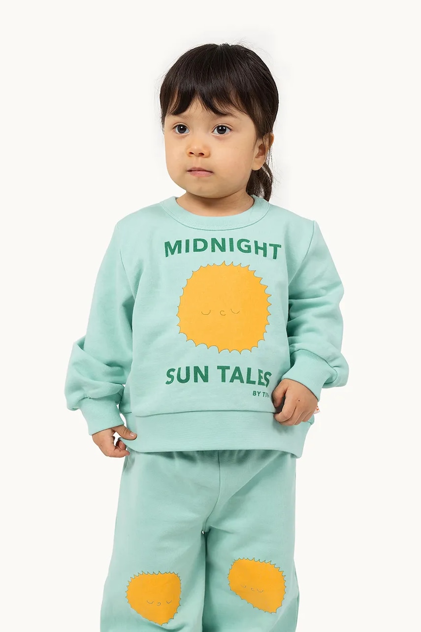 Tinycottons  Dětská bavlněná mikina  SUN TALES GRAPHIC BABY SWEATSHIRT