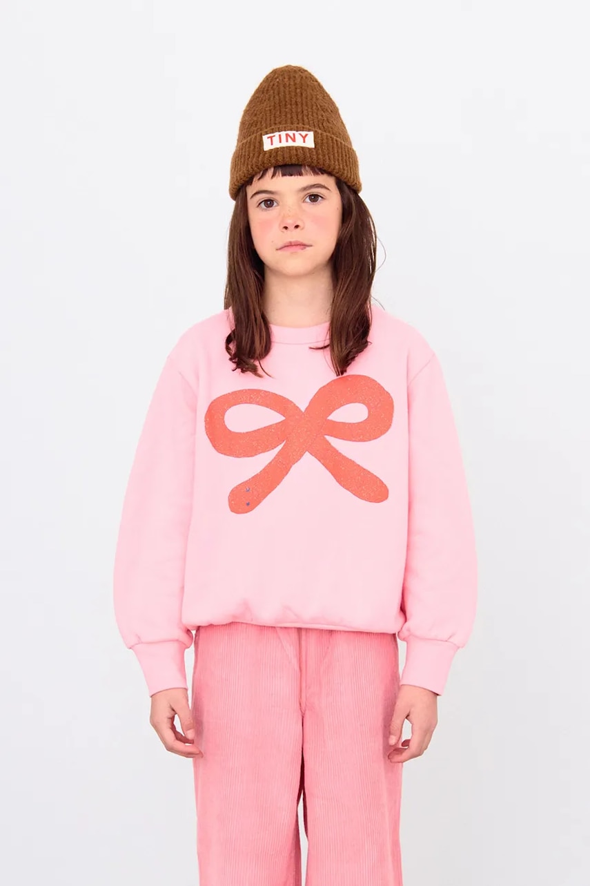 Tinycottons  Dětská bavlněná mikina  WORM GRAPHIC SWEATSHIRT